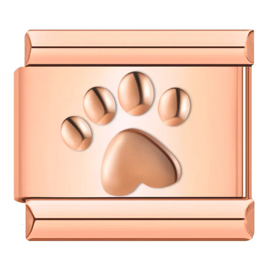 Image of Pfote Silber,Gold & Rose