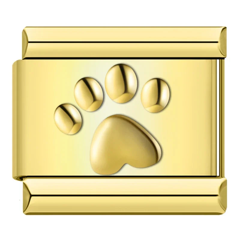 Image of Pfote Silber,Gold & Rose