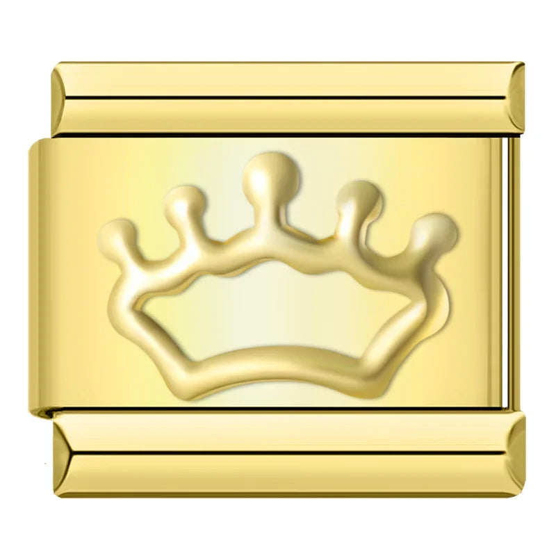 Krone Silber & Gold